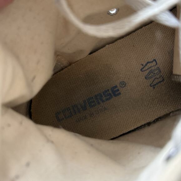 RARE Vintage Converse Chuck Taylor Hi Top Made In USA Cargo Pocket Mens Size 9.5 main image 9